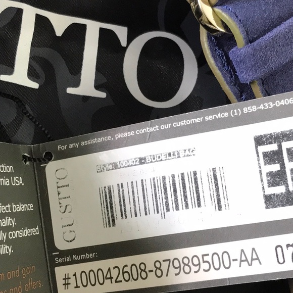 Vintage Gustto Hobo Budelli Printed Suede Leather Large boho bag - Picture 13 of 13